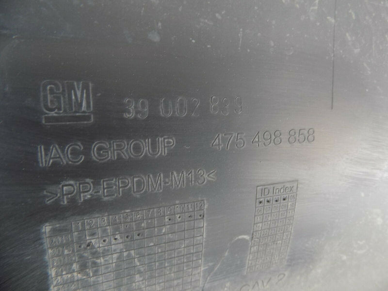 VAUXHALL CORSA E SRI 2014-ON BLACK REAR BUMPER GENUINE 39002839