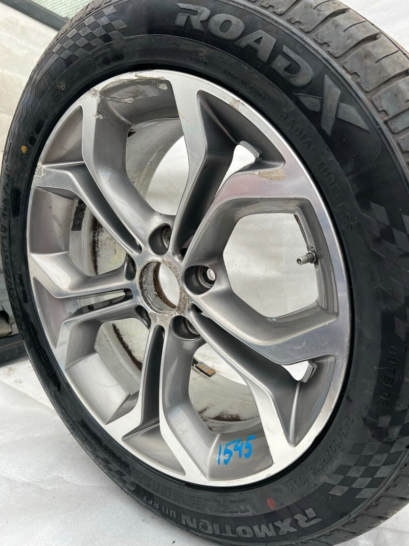 BMW X3 X4 GENUINE 18" ALLOY WHEEL 8J ET43 RIM & TYRE 245/50/18 6862889