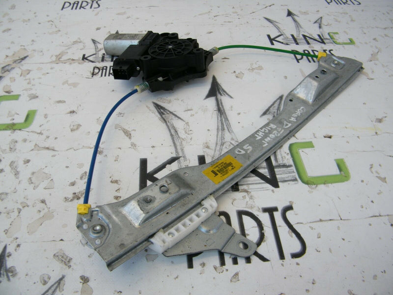 VAUXHALL CORSA D 2006-2014 5DR FRONT RIGHT DRIVER SIDE WINDOW MECHANISM 5000577