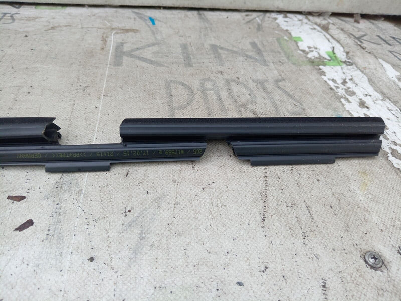 MERCEDES W205 C CLASS 14-21 REAR LEFT WINDOW SEALING RAIL A2057350365 #