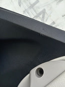 MERCEDES C CLASS W205 2014-2021 DRIVER SIDE REAR DOOR CARD BLACK & BEIGE #