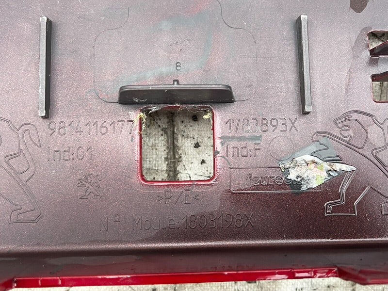 PEUGEOT 2008 2016-2018 FACELIFT FRONT BUMPER  9814116177