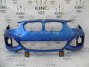 BMW 1 F20 M SPORT FACELIFT 2015-ON BLUE FRONT BUMPER GENUINE 51118060285