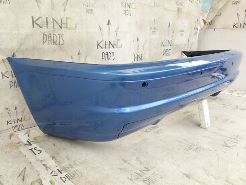 BMW E46 M3 2-DOOR 1999-2002 REAR BUMPER GENUINE in BLUE PDC HOLES 2694729