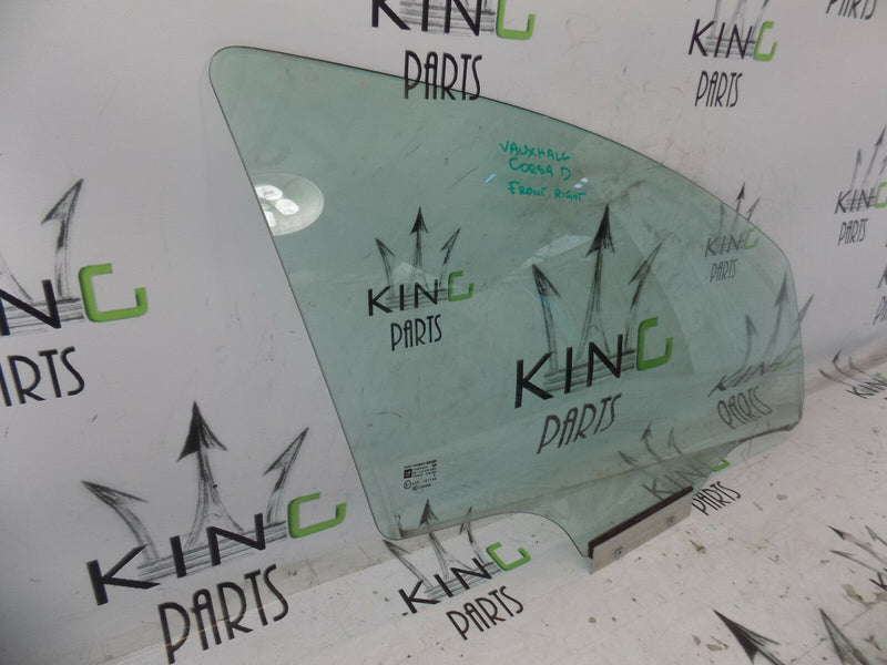 VAUXHALL CORSA D 2006-2014 5DR WINDOW GLASS FRONT DOOR RIGHT SIDE DOT249 AS2 M35
