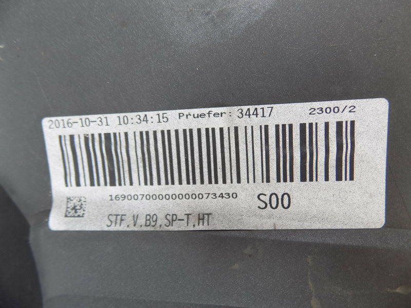 AUDI A4 SPORT B9 8W 2015 2016 2017 GREY FRONT BUMPER GENUINE 8W0807437