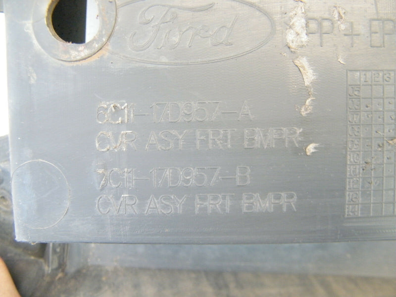 FORD TRANSIT MK3 FACELIFT 06-13 CENTRE FRONT BUMPER GENUINE 6C11-17D957-A