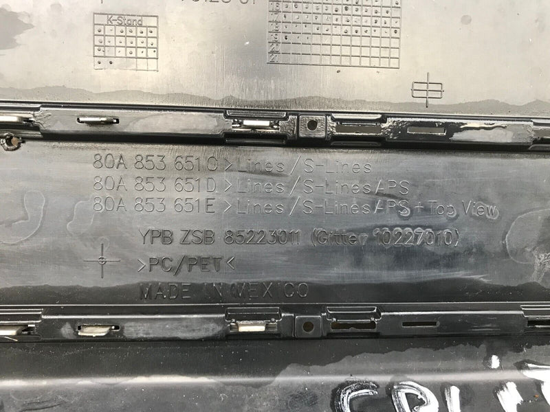 AUDI Q5 S-LINE 2016-2018 FRONT RADIATOR GRILLE GRILL GENUINE 80A853651