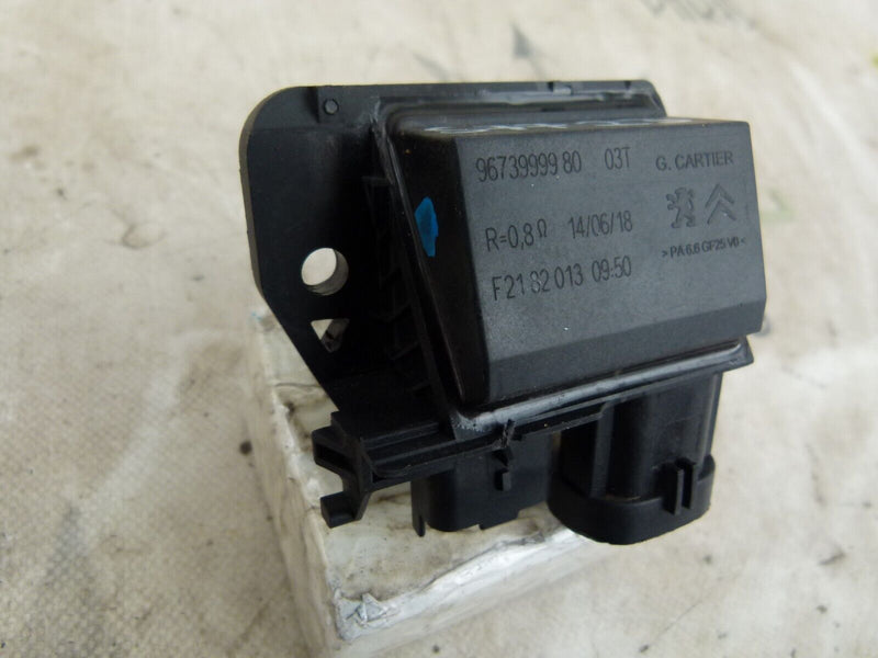 PEUGEOT / CITROEN FAN MOTOR HEATER RESISTOR MODULE GENUINE 9673999980