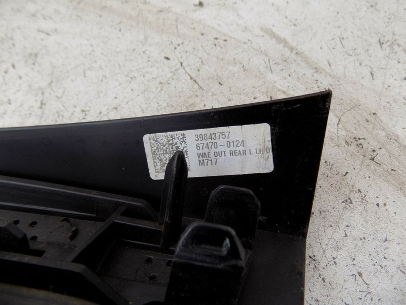 VOLVO XC90 2015-2018 REAR LEFT WHEEL ARCH TRIM COVER WING 31378164