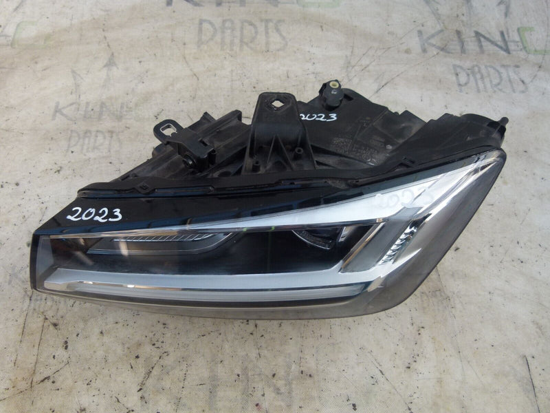 AUDI A1 GB 2019-ON LED LEFT PASSENGER SIDE HEADLIGHT GENUINE 82A941773