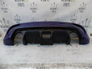 FIAT 500 ABARTH 959 FCL 16-ON BLUE REAR BUMPER+DIFFUSER GENUINE 735633081