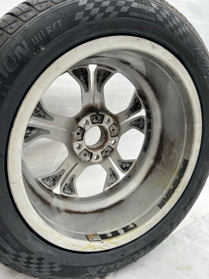 BMW X3 X4 GENUINE 18" ALLOY WHEEL 8J ET43 RIM & TYRE 245/50/18 6862889