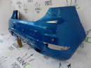 FORD FIESTA VI MK6 MK7 2008-2014 BLUE REAR BUMPER GENUINE 8A61-17906