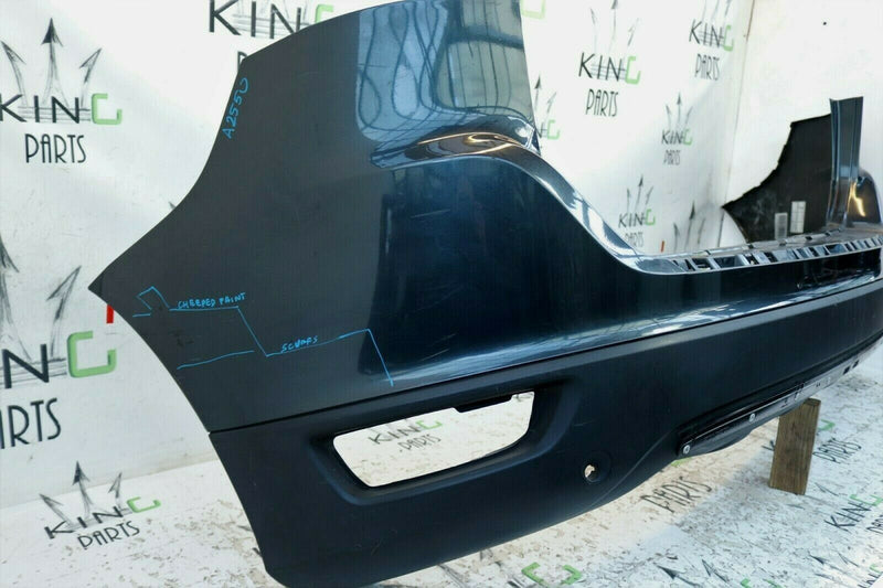 VOLVO XC60 2008-2013 GREY REAR BUMPER GENUINE PDC HOLES 30763426