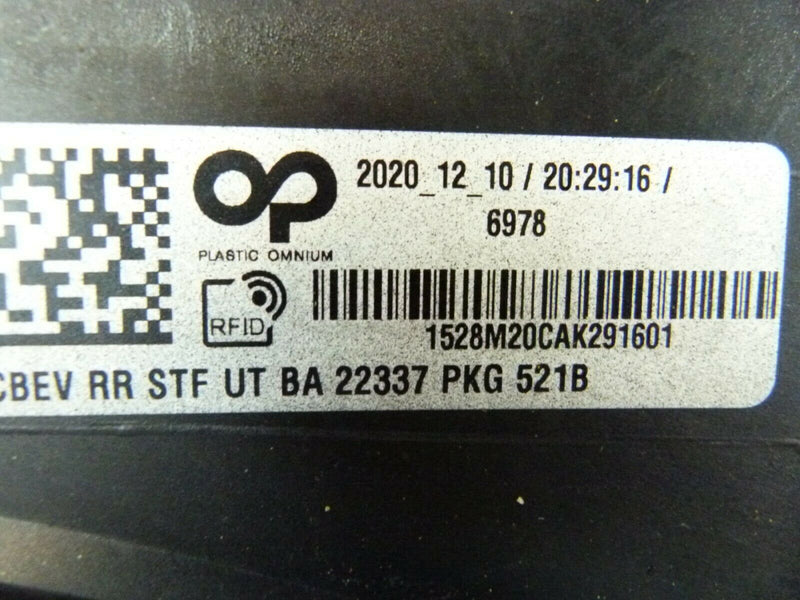 AUDI E-TRON 2018-ON LOWER SECTION REAR BUMPER GENUINE PDC 4KE807521B