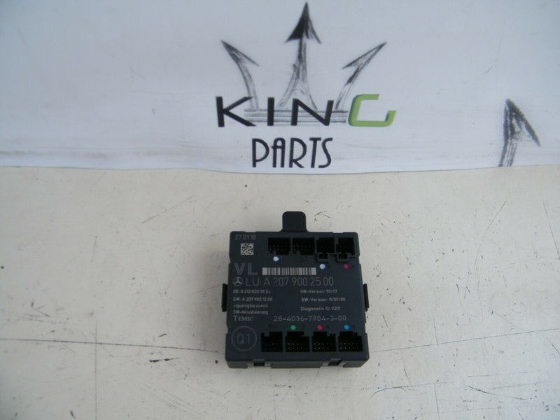 MB E CLASS C207 2009-2017 PASSENGER  DOOR CONTROL MODULE A2079002500