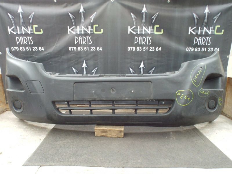 RENAULT MASTER 2010-2014 FRONT BUMPER GENUINE VAN BLACK (1510)