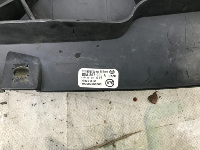 AUDI Q5 S-LINE 2017-ON FRONT BUMPER UNDER TRAY GENUINE 80A807233