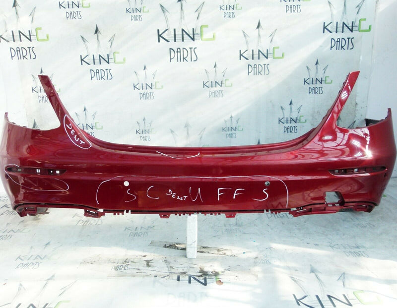 MERCEDES E-CLASS W213 AMG 2017-22 RED REAR BUMPER GENUINE PDC A2138850001