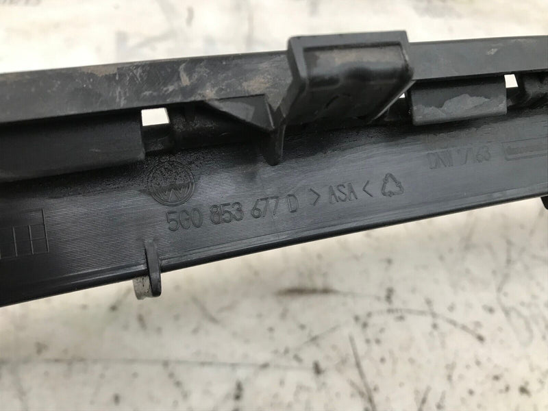 VW GOLF MK7 2012-2017 FRONT BUMPER LOWER GRILLE GENUINE 5G0853677