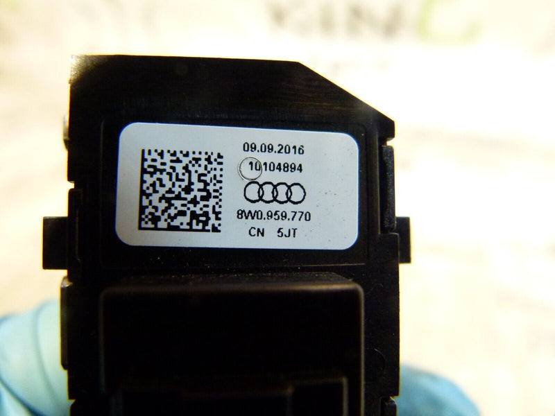 AUDI A4 S4 8W B9 2016-ON LEFT SIDE SEAT MEMORY SWITCH CONTROL 8W0959770