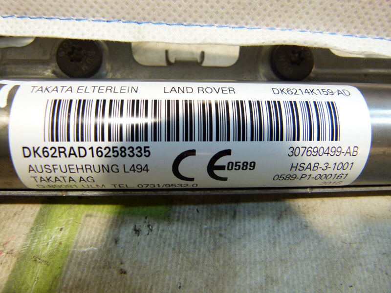 RANGE ROVER SPORT 13-17 DRIVER RIGHT SIDE AIR BAG CURTAIN DK62RAD16258335