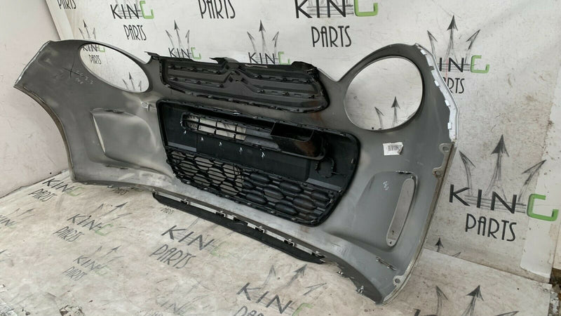 CITROEN C1 2005-2014 SILVER FRONT BUMPER GENUINE 52112-0H040