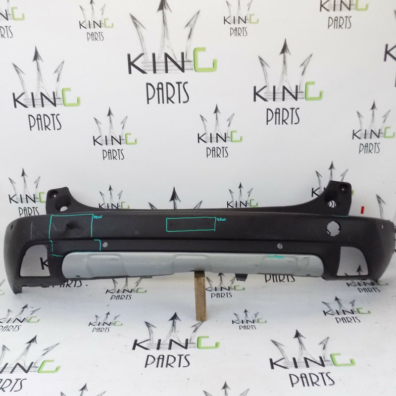 PEUGEOT 2008 - 2013 2014 2015 2016 BLACK REAR BUMPER GENUINE 9801125577
