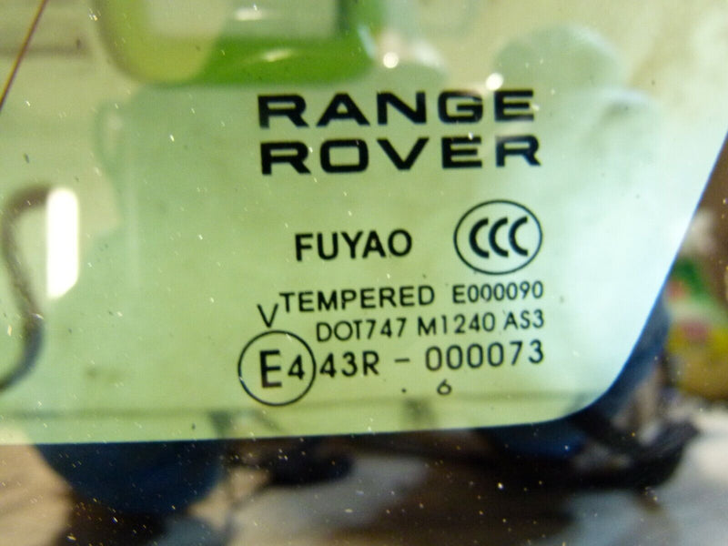 RANGE ROVER SPORT 13-17 REAR RIGHT QUARTER WINDOW GENUINE E443R000073