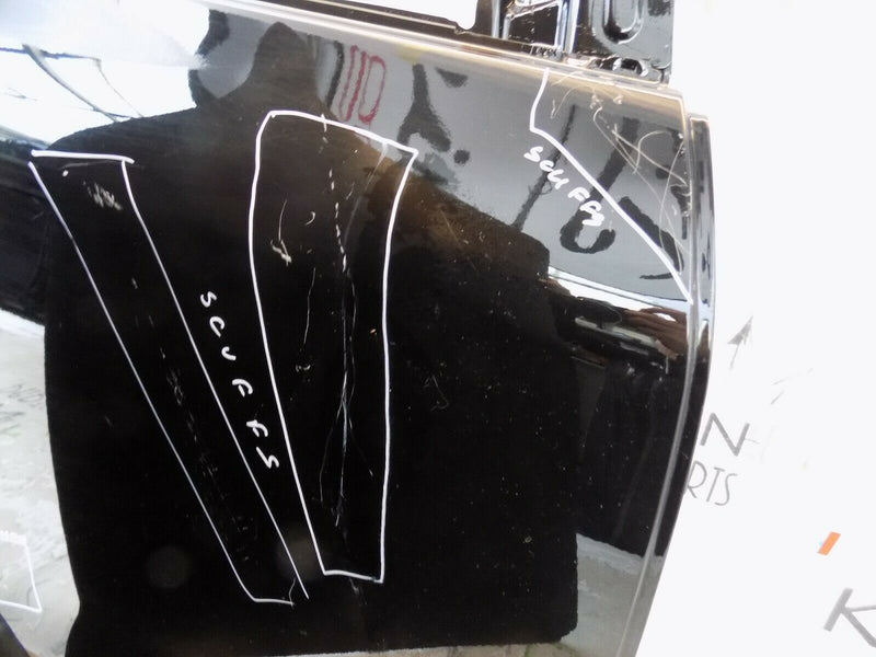 PEUGEOT 208 2012-2019 5DR REAR RIGHT DOOR PANEL IN BLACK *DAMAGE*