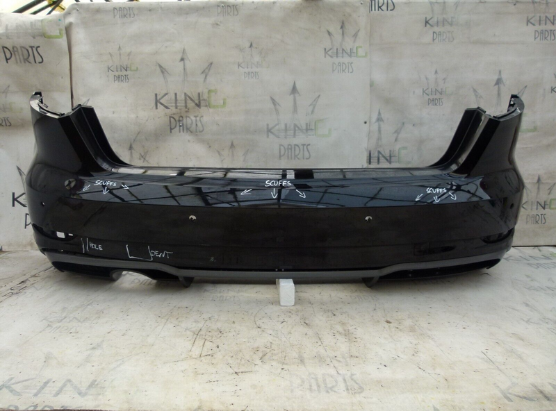 AUDI A3 S LINE LCI 2016-20 REAR BUMPER & DIFFUSER PDC GENUINE 8V3807521