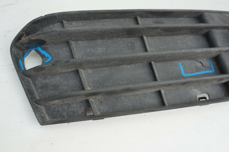 AUDI A4 2008-2012 FRONT RIGHT BUMPER FOG GRILLE BLACK WITH FOG HOLE - S36-02