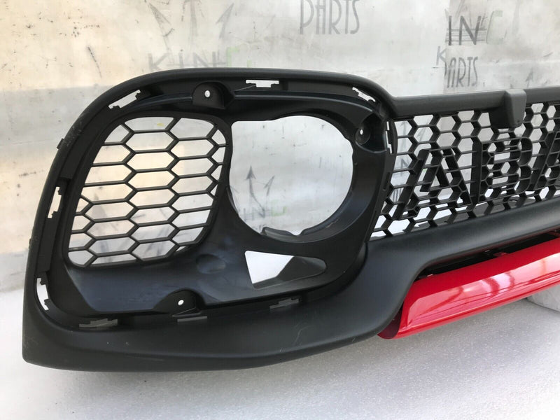FIAT 500 ABARTH 595 LCI 2016-23 FRONT BUMPER LOWER GRILL & TRIM in RED 735633050