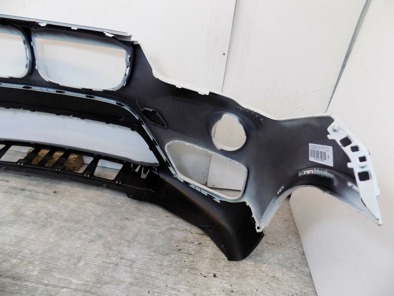 BMW X1 F48 sDRIVE SE 2016 2017 WHITE FRONT BUMPER GENUINE 51117354815 (02)