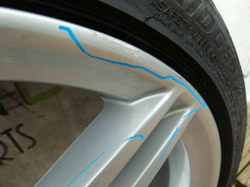 AUDI A4 8W 8,5JX19H2 ET32 ALLOY WHEEL RIM 19" 8W0601025AM TYRE 255/35 R19