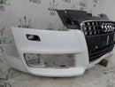 AUDI TT MK2 8J S-LINE 2008-2009 WHITE FRONT BUMPER GENUINE 8J0807437