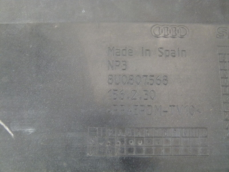 AUDI Q3 LCI 2014-2016 REAR BUMPER DIFFUSER GENUINE 8U0807568