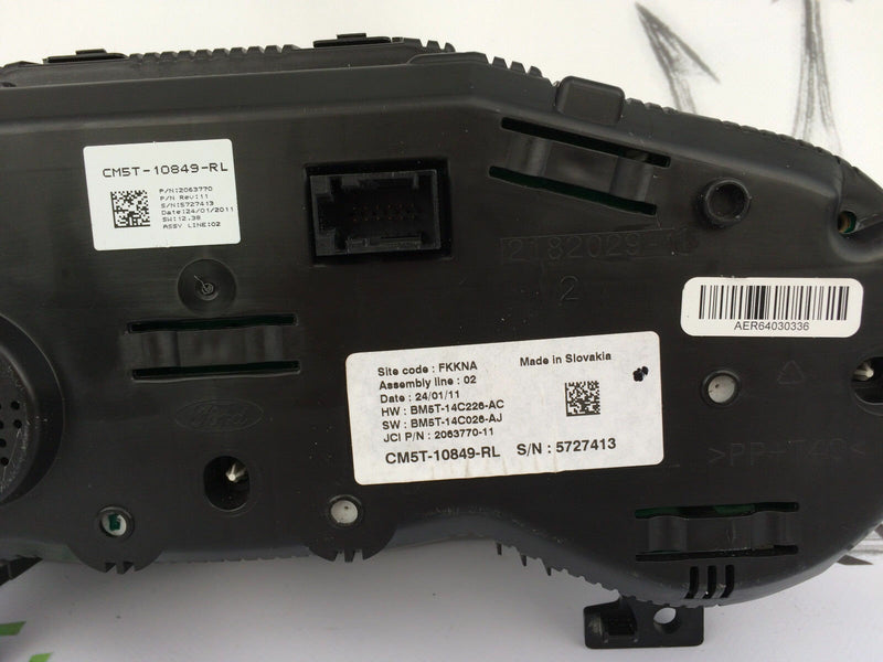FORD FOCUS 12-15 1.0 1.4l PETROL SPEEDOMETER INSTRUMENT CLUSTER CM5T-10849-RL