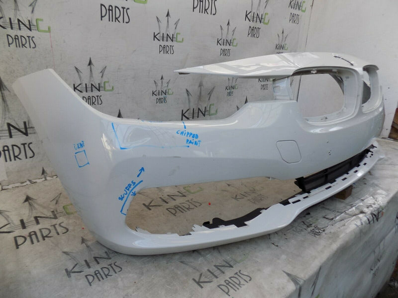 BMW 3 SERIES F30 F31 2015-2019 FACELIFT WHITE FRONT BUMPER 51117386283