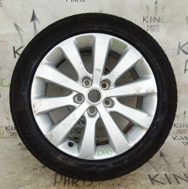 VAUXHALL ASTRA J WHEEL ALLOY RIM & TIRE 7JX17 ET44 0P044K7 GENUINE