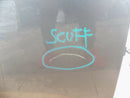 VOLVO XC60 2018 FRONT RIGHT DRIVER SIDE DOOR PANEL GREY