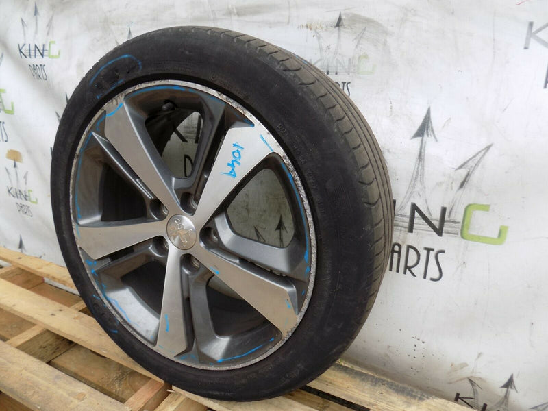 PEUGEOT 3008 17" ALLOY WHEEL 7.5Jx17 ET45 + TYRE 9677980777 - GENUINE