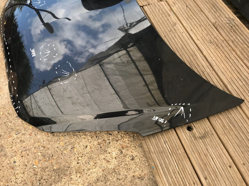 VAUXHALL CORSA D 2006-2014 GENUINE BONNET HOOD PANEL in BLACK