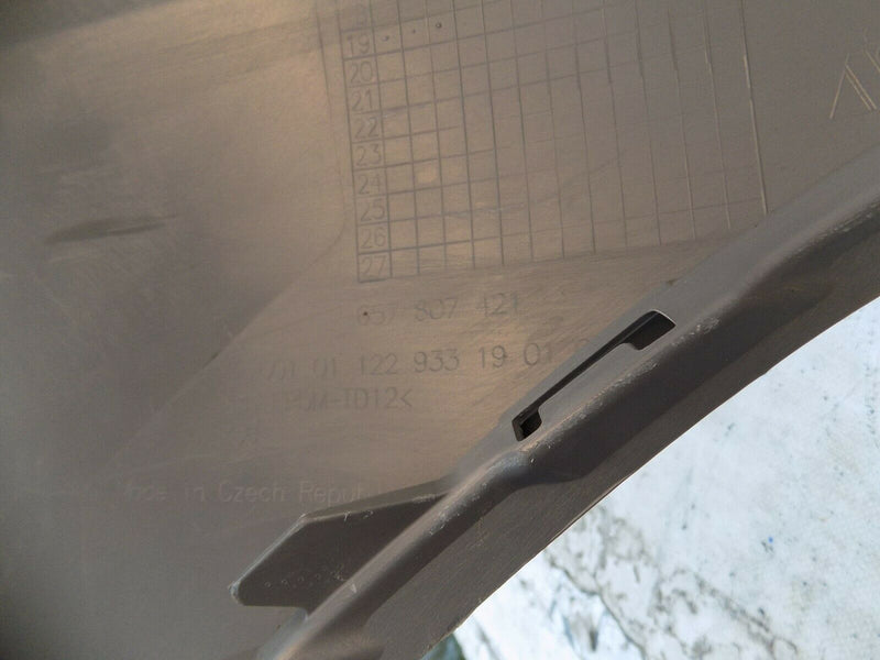 SKODA SCALA 2018 UP-REAR BUMPER PRIMED 2018 UP GENUINE 657807421
