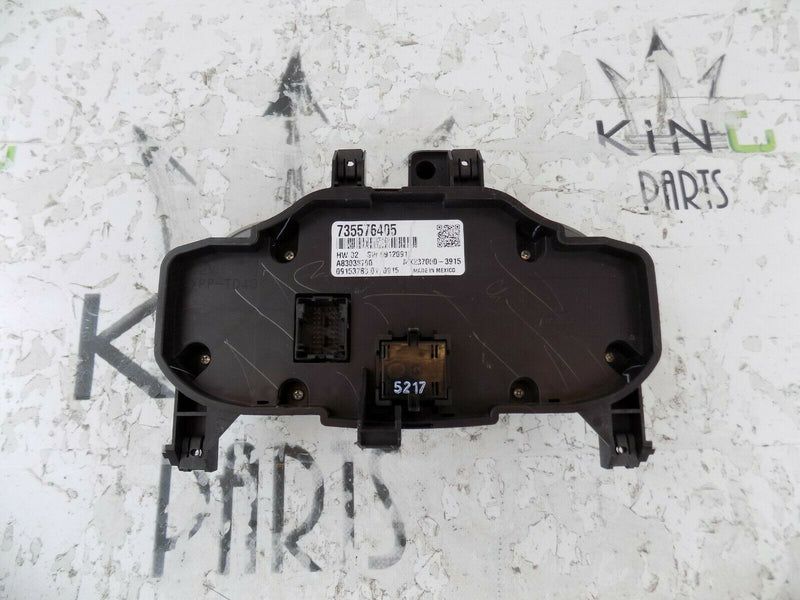 FIAT 500 2007-2015 DIGITAL A/C HEATER CONTROL PANEL SWITCHES 735576405 *DASH
