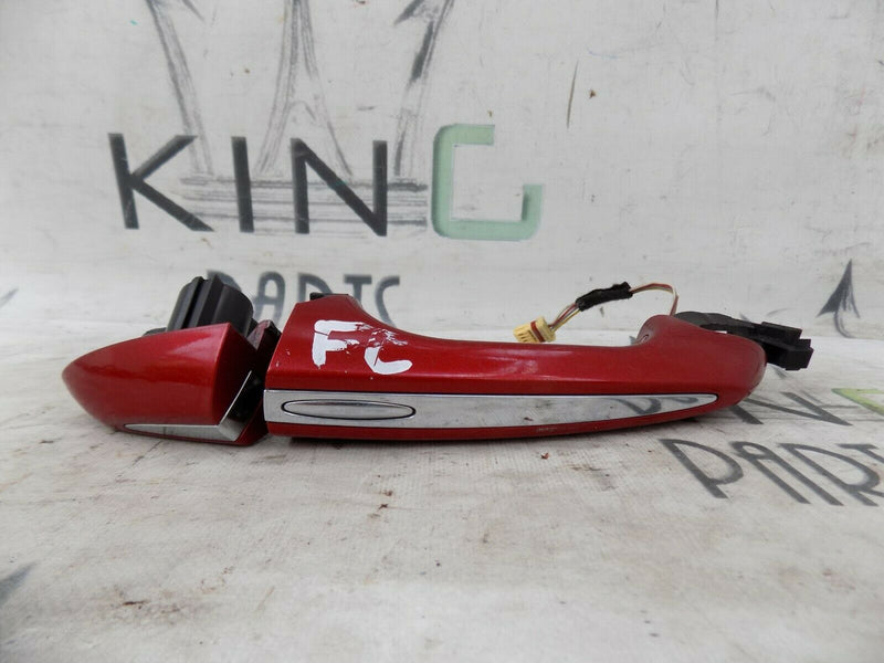 JAGUAR XJ (X351) 2010-2019 FRONT LEFT DOOR EXTERNAL HANDLE IN RED *N2