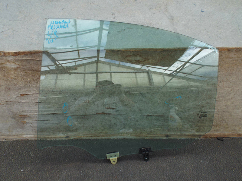 Nissan Primera P12 2002-2007 Rear Door Window Glass Left Passenger Side N/S