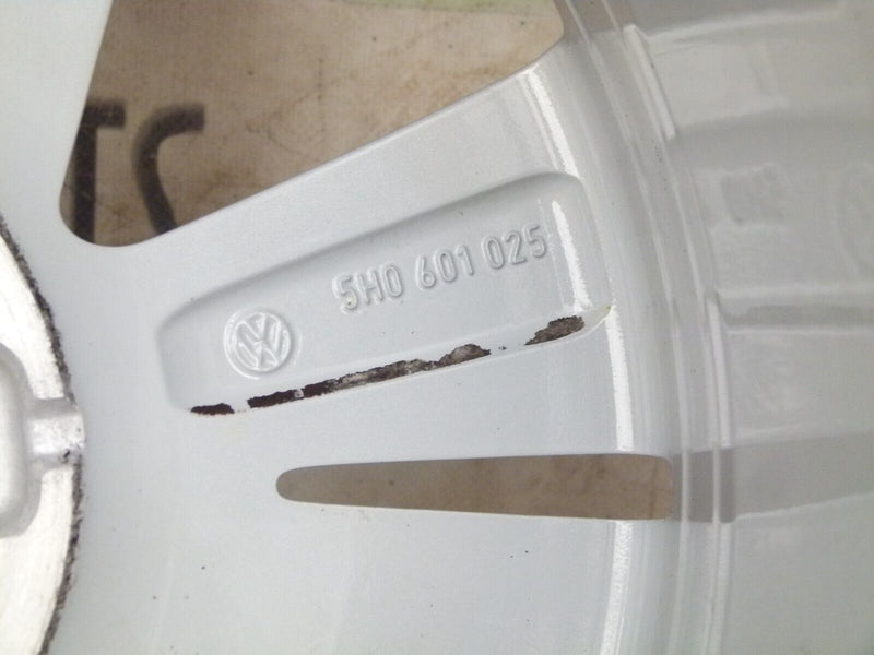 VW GOLF MK8 WHEEL ALLOY RIM & TIRE 7JX16H2 ET48 5H0601025 GENUINE