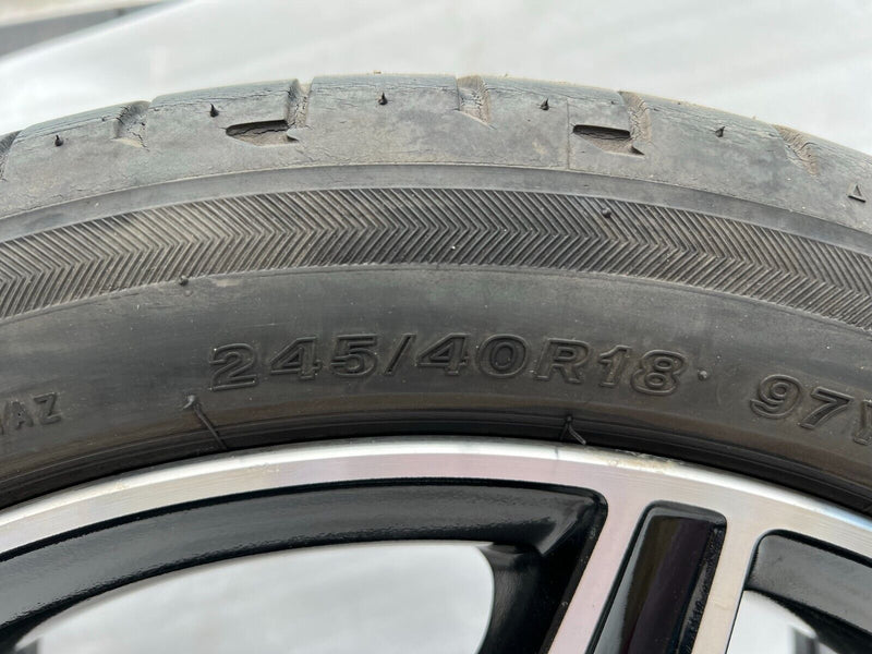 MERCEDES W205 AMG ALLOY WHEEL RIM 18" 245/40/18 8.5J ET49 A2054011200